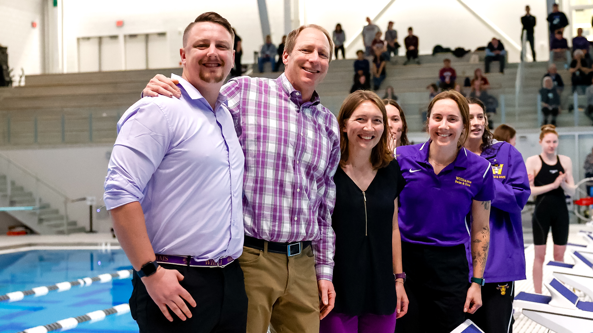 2025 NESCAC Women's Swimming & Diving Coaching Staff of the Year - Williams