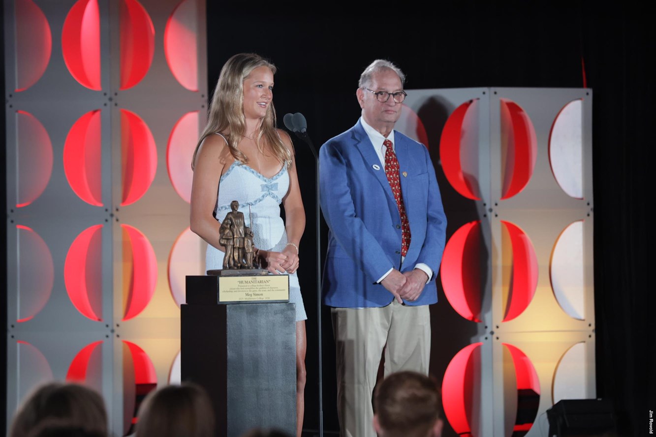 Meg Simon, Middlebury Women's Ice Hockey & 2026 Hockey Humanitarian Award Winner